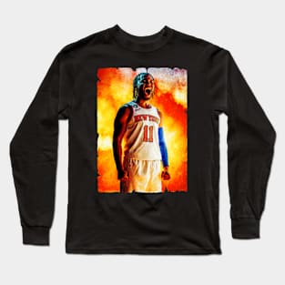 Spirit Burn Jalen Brunson Long Sleeve T-Shirt